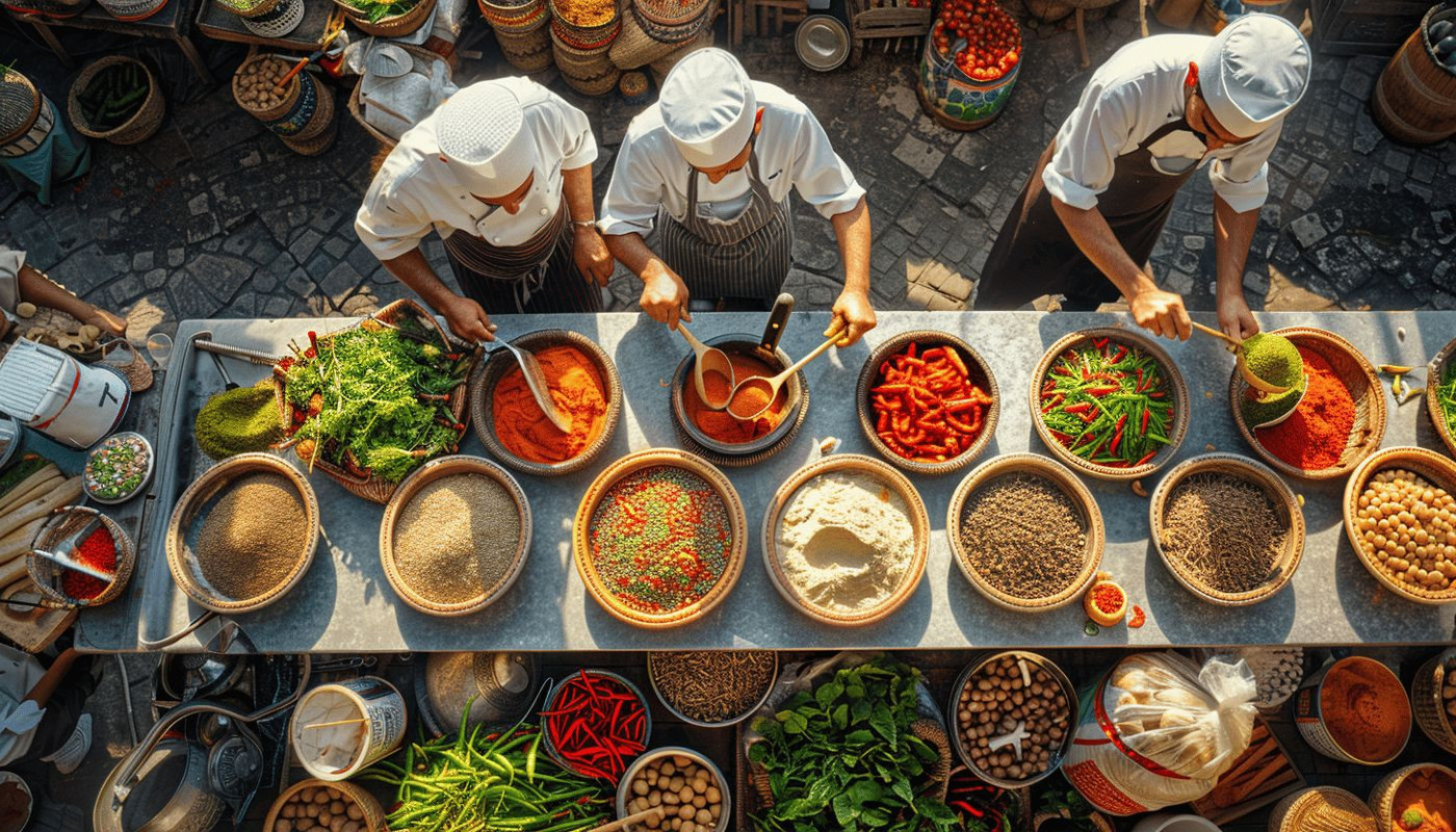 Des vacances culinaires : cuisiner avec des chefs locaux